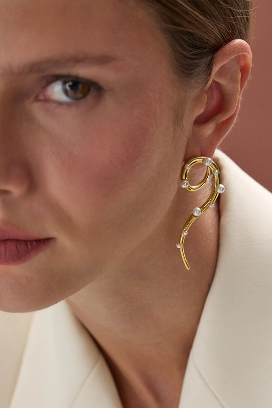 Golden Ratio Earring