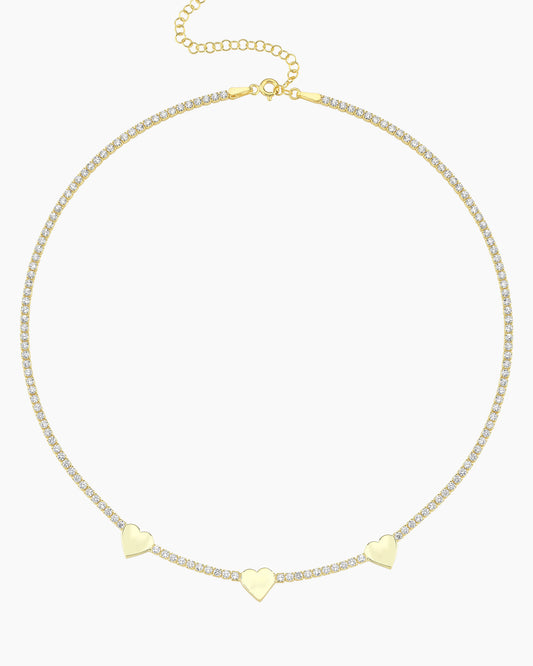 Kiss Kiss Kiss Necklace