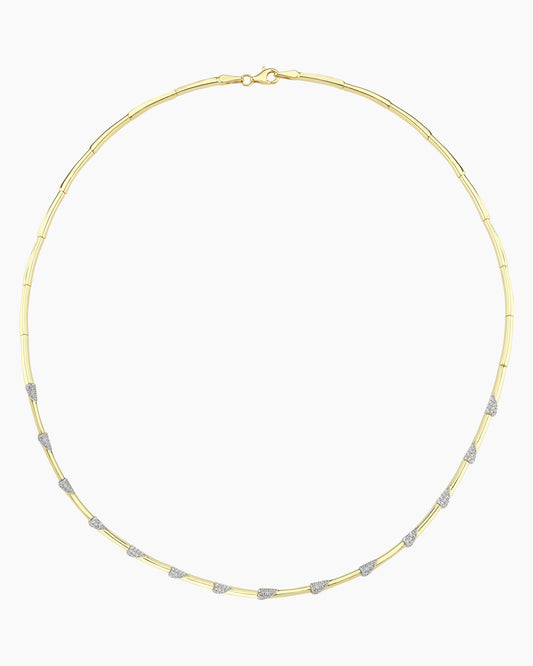Silk & Steel Necklace