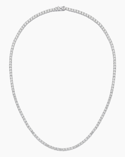 Too Bright To Care Tennis Necklace