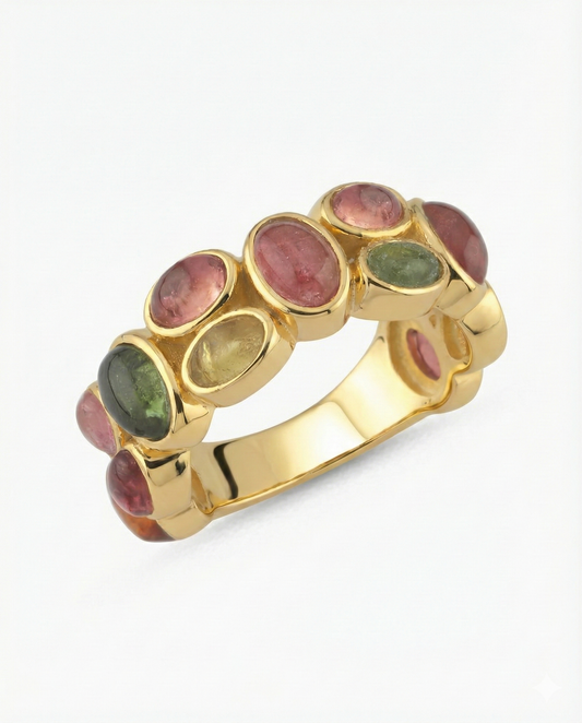 Golden Hour Tourmaline Ring